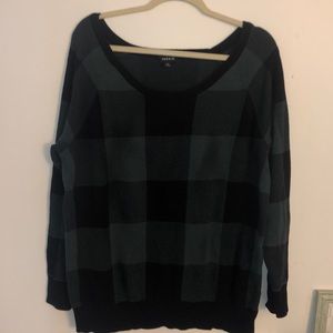 Torrid Plaid Pullover Sweater | Size 1